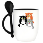 Кружка с ложкой