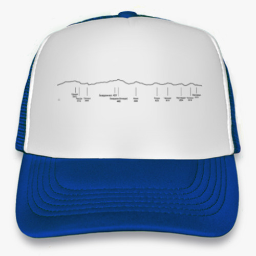 Кепка-тракер с принтом Базардюзи