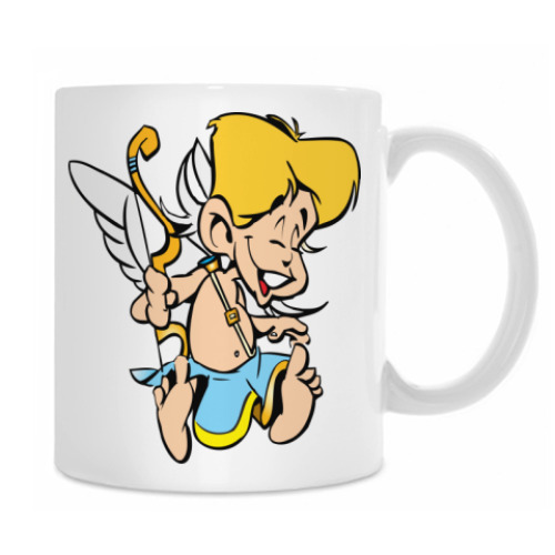 Кружка с принтом Амур