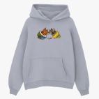 Толстовка худи оверсайз