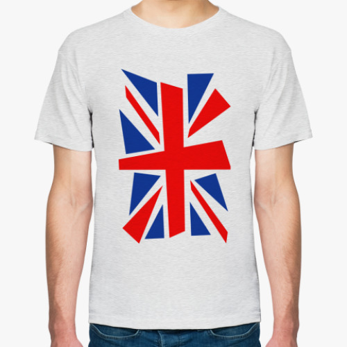 Футболка с принтом British flag
