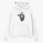 Толстовка худи оверсайз