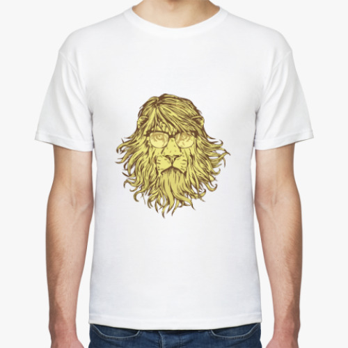 Футболка с принтом LIONS ARE SMARTER THAN I AM