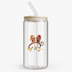 Банка с бамбуковой крышкой