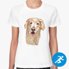 Женская спортивная футболка