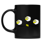 Кружка цветная UV-DTF