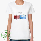 Женская футболка органик