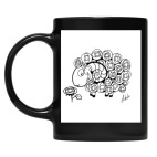 Кружка цветная UV-DTF