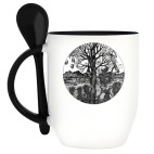 Кружка с ложкой