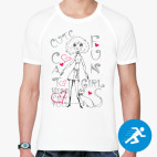 Мужская спортивная футболка