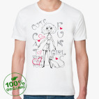 Мужская футболка органик