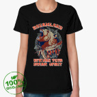 Женская футболка органик