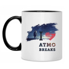 Кружка двухцветная