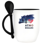 Кружка с ложкой