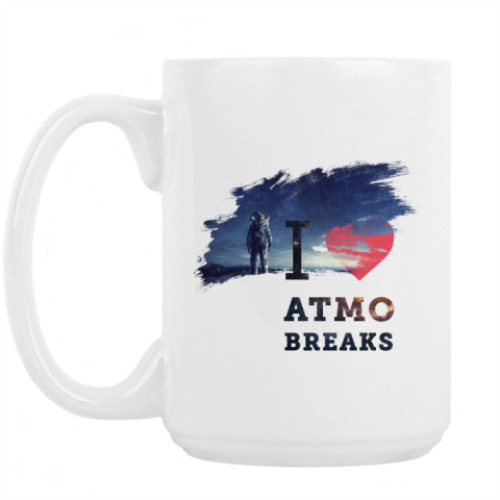 Кружка I love atmo breaks