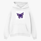 Толстовка худи оверсайз