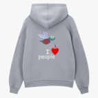 Толстовка худи оверсайз