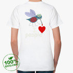 Женская футболка органик