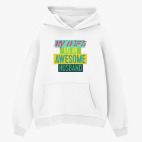 Толстовка худи оверсайз