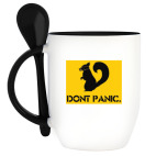 Кружка с ложкой