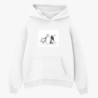 Толстовка худи оверсайз