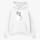 Толстовка худи оверсайз