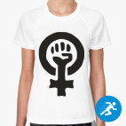 Женская спортивная футболка