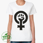 Женская футболка органик