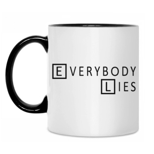 Кружка с принтом House Все лгут