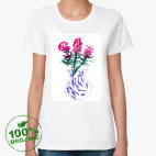 Женская футболка органик