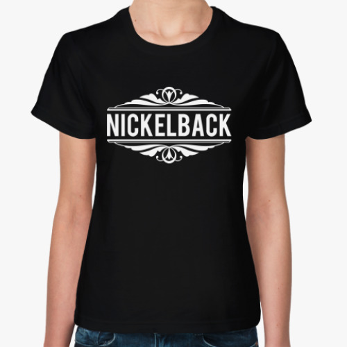 Женская футболка Nickelback Wings