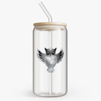 Банка с бамбуковой крышкой