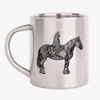 Кружка металлическая