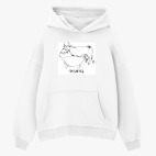 Толстовка худи оверсайз