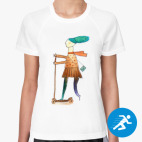 Женская спортивная футболка