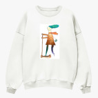 Свитшот оверсайз