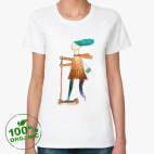 Женская футболка органик