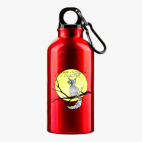 Металлическая бутылка 400 мл UV-DTF