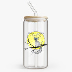 Банка с бамбуковой крышкой