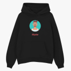 Толстовка худи оверсайз