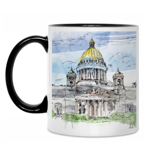 Кружка с принтом Исаакиевский собор
