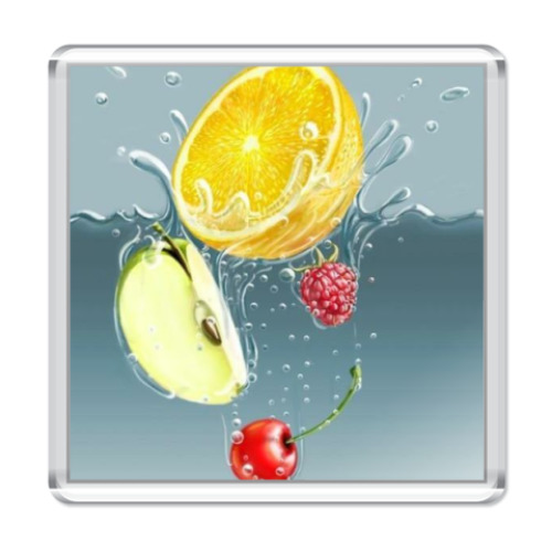 Магнит с принтом  ''Fruit''