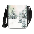 Акварель. Зимний лес