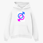 Толстовка худи оверсайз