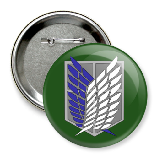 Значок 75мм Shingeki no Kyojin