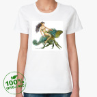 Женская футболка органик