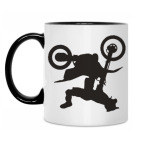 Кружка двухцветная