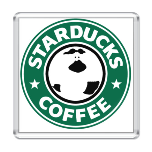 Магнит Уточка бариста