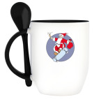 Кружка с ложкой