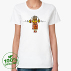 Женская футболка органик